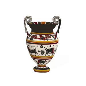 egyptian brown vase
