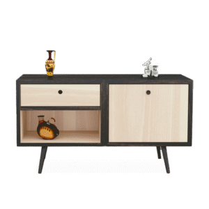 wooden console table